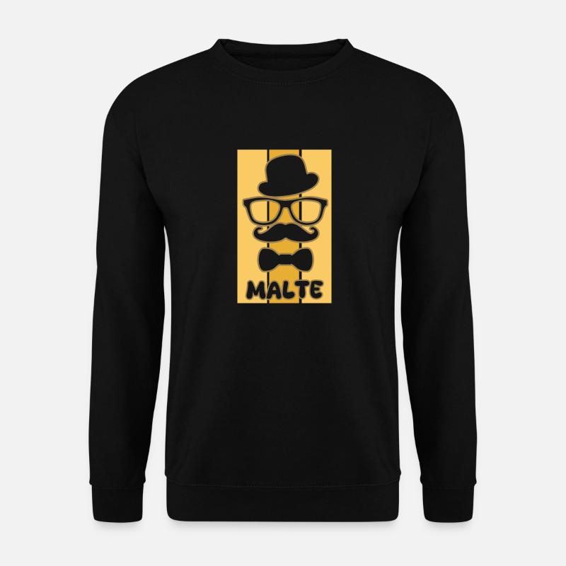 Malte - Unisex Pullover - Schwarz
