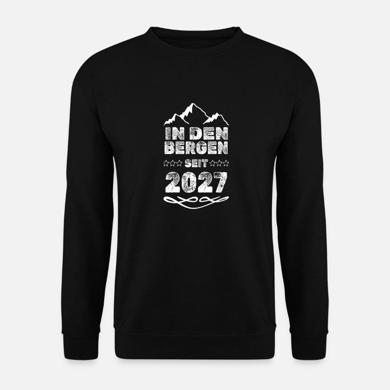 Bergsteiger 2027 - Unisex Pullover - Schwarz