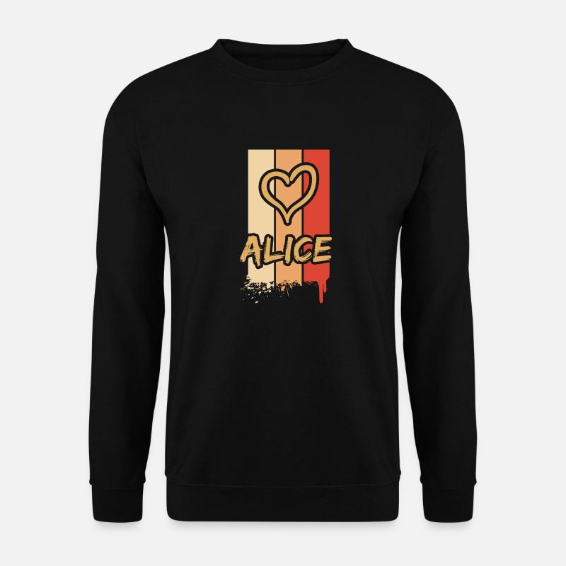 Alice Alice - Unisex Pullover - Schwarz