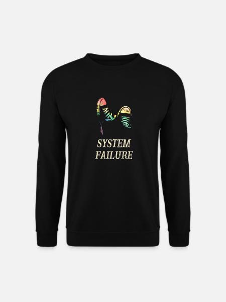 System failure - Unisex Sweatshirt - black