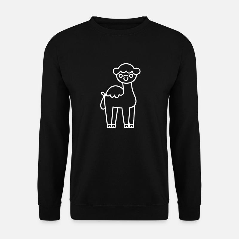 Kamel - Unisex Pullover - Schwarz