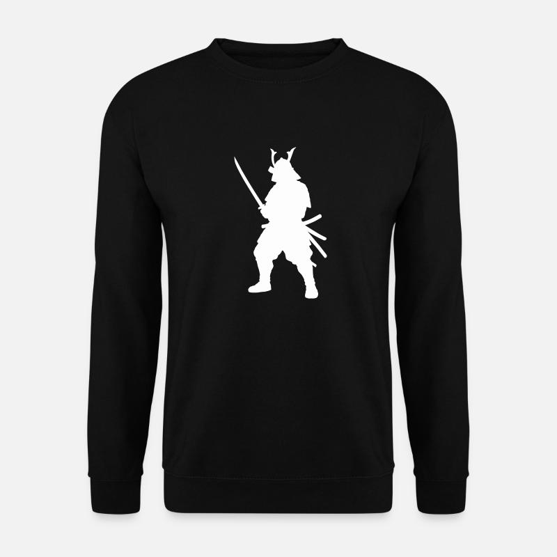 samurai - Unisex Pullover - Schwarz