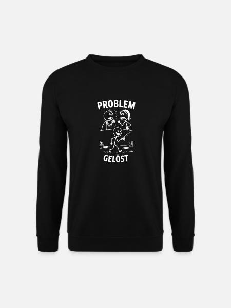 Problem? Off to the water! - Unisex Sweatshirt - black