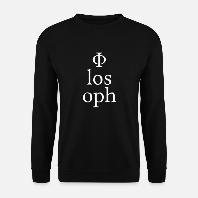 Philosopher - Unisex Sweatshirt - black