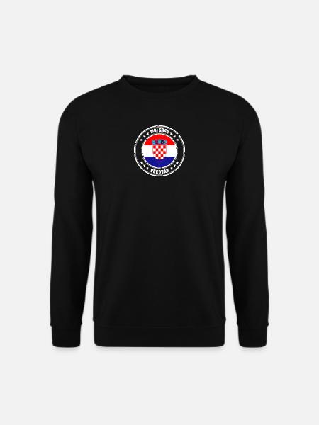 MOJ GRAD VUKOVAR - Unisex Pullover - Schwarz