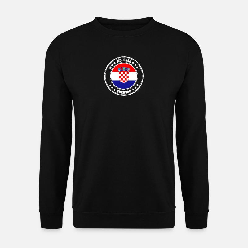 MOJ GRAD VUKOVAR - Sweat-shirt Unisexe - noir