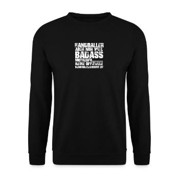 Handballer - Unisex Pullover - Schwarz - Vorne - Alina (178cm) & Michal (187cm)