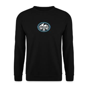 ZILLERTAL Winter - Unisex Pullover - Schwarz - Vorne - Alina (178cm) & Michal (187cm)