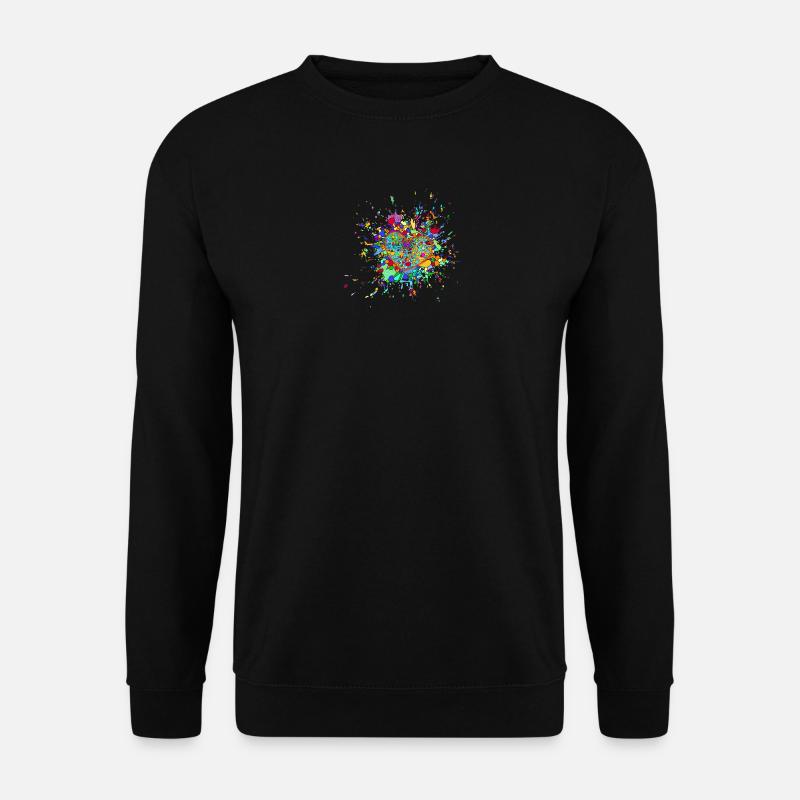 verliebtes Herz - Unisex Pullover - Schwarz