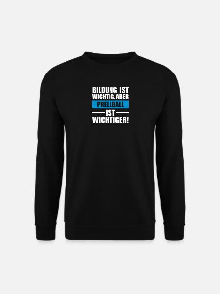 Prellball Sportart - Unisex Pullover - Schwarz