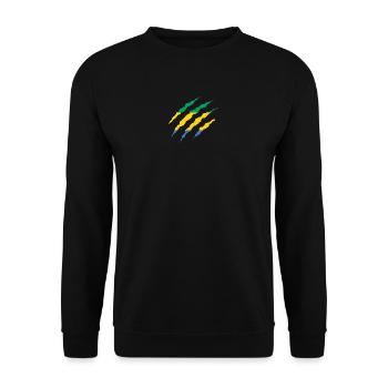 Claw Klaue Laender Gabun png - Unisex Pullover - Schwarz - Vorne - Alina (178cm) & Michal (187cm)