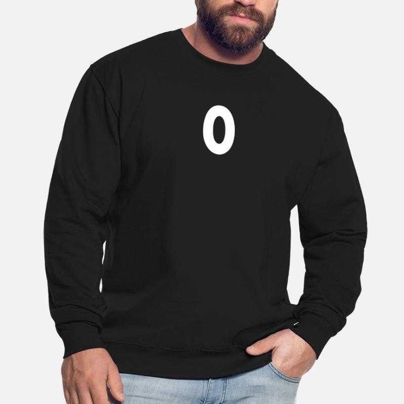 Number 0, number 0, 0, zero, number zero, zero Unisex Sweatshirt