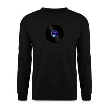 Schallplatte - Unisex Pullover - Schwarz - Vorne - Alina (178cm) & Michal (187cm)