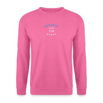 Original 100% Tim, Geschenk, Namen - Unisex Pullover - Pink - Vorne