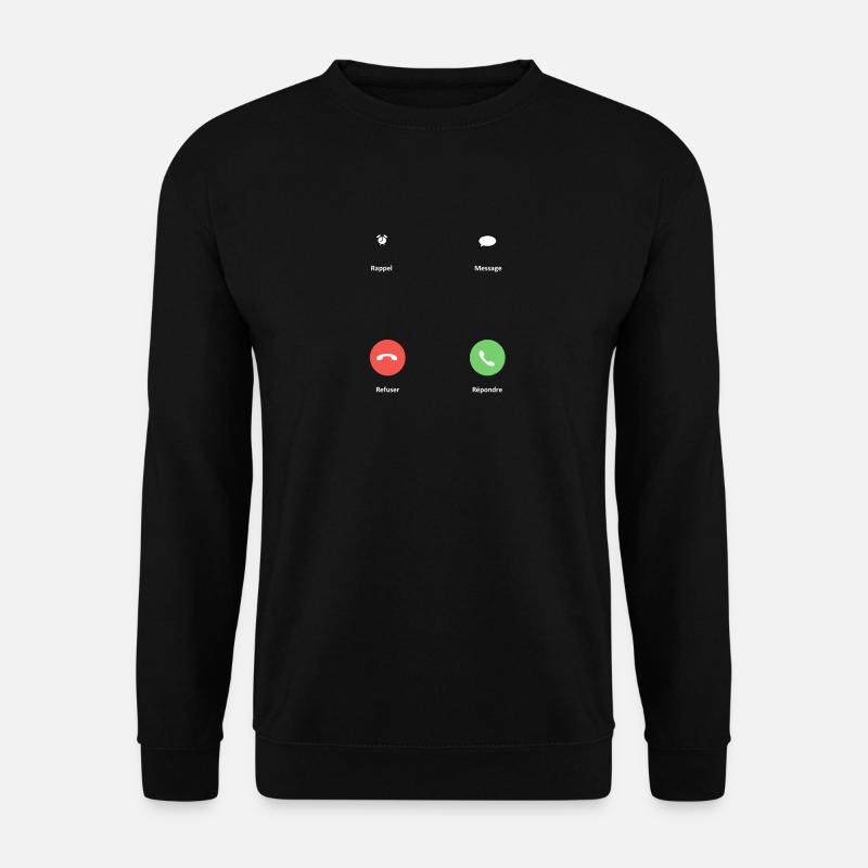 Call - Unisex Sweatshirt - black