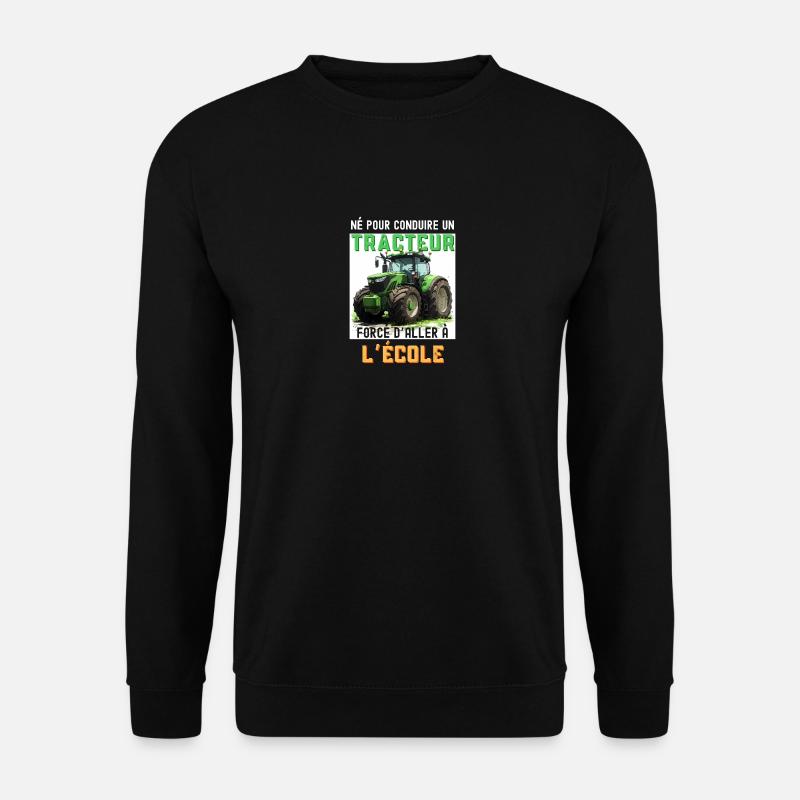 Tractor Fun Guaranteed - Unisex Sweatshirt - black