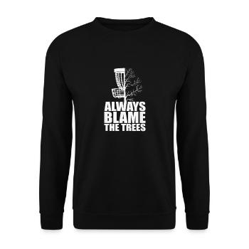 Disc Golf Frisbee Cadeau Drôle Rengaine - Sweat-shirt Unisexe - noir - Devant - Alina (178cm) & Michal (187cm)