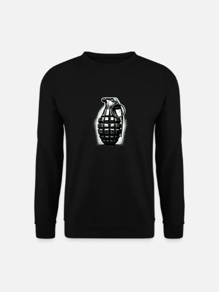 Explosive Charge: Hand Grenade - Unisex Sweatshirt - black