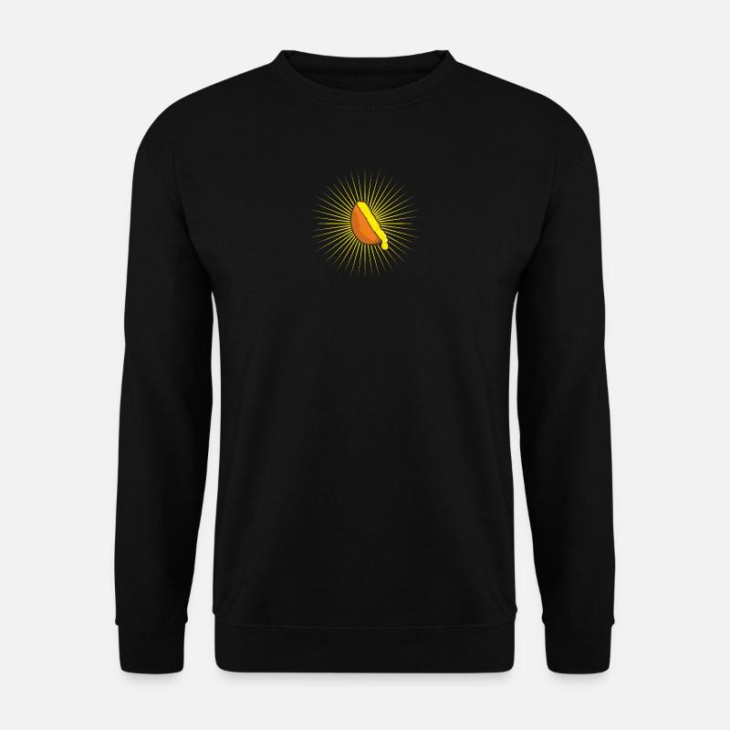 Swiss Cheese Raclette - Unisex Sweatshirt - black