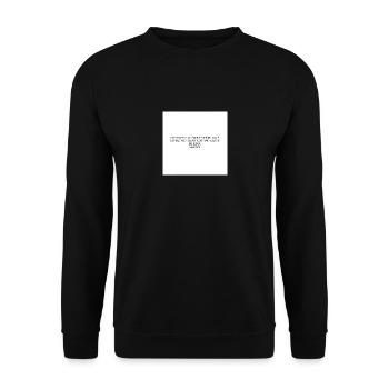 SOYEZ TOUJOURS GENTIL - Sweat-shirt Unisexe - noir - Devant - Alina (178cm) & Michal (187cm)