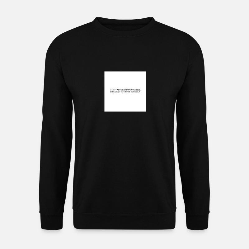 FINDING YOURSELF - Unisex Sweatshirt - black