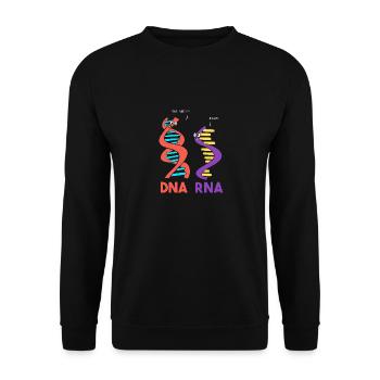 Botaniker - Unisex Pullover - Schwarz - Vorne - Alina (178cm) & Michal (187cm)