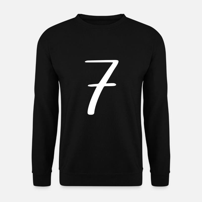 7 - Unisex Sweatshirt - black