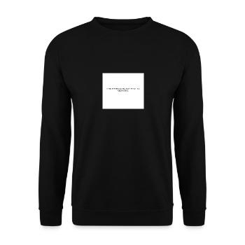 MÊME SI PERSONNE NE CROIT EN MOI, JE CONTINUERAI - Sweat-shirt Unisexe - noir - Devant - Alina (178cm) & Michal (187cm)