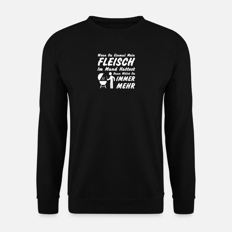 fleisch - Unisex Pullover - Schwarz