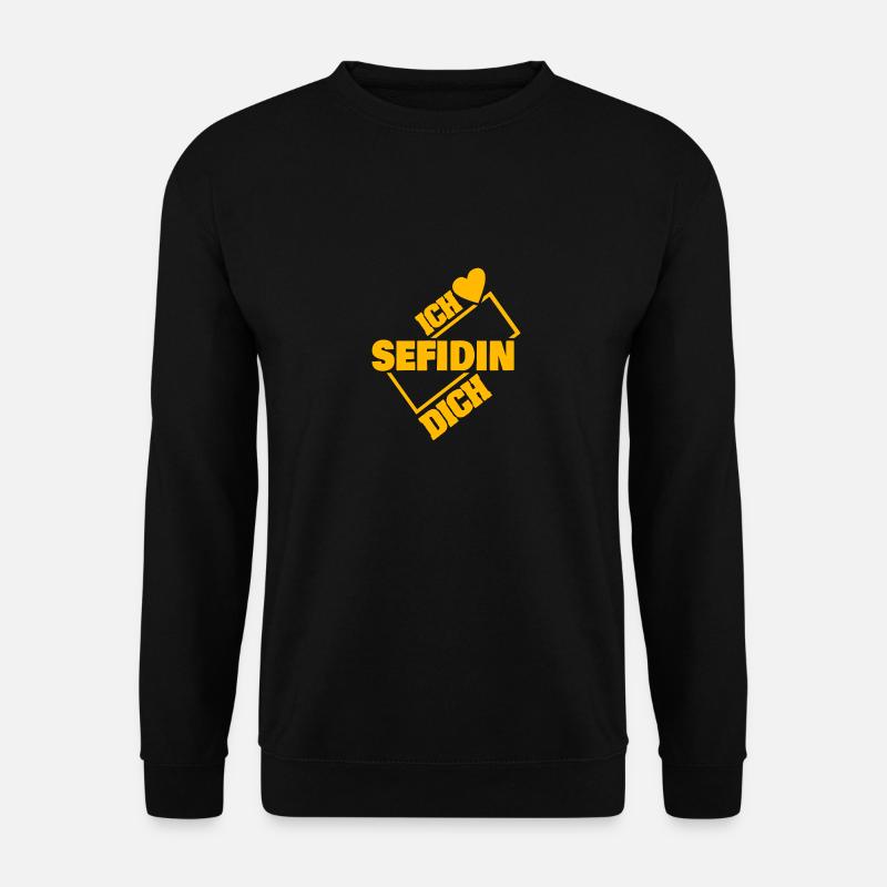 Couple Sefidin - Unisex Sweatshirt - black