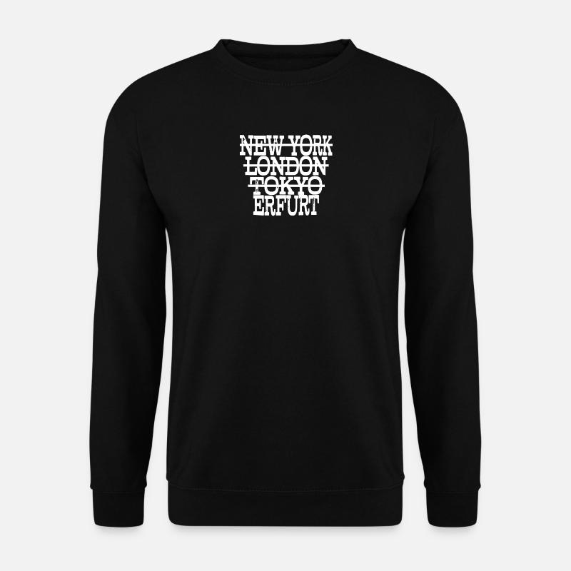 Erfurt Liebe - Geschenkidee für Erfurter Fan - Unisex Pullover - Schwarz