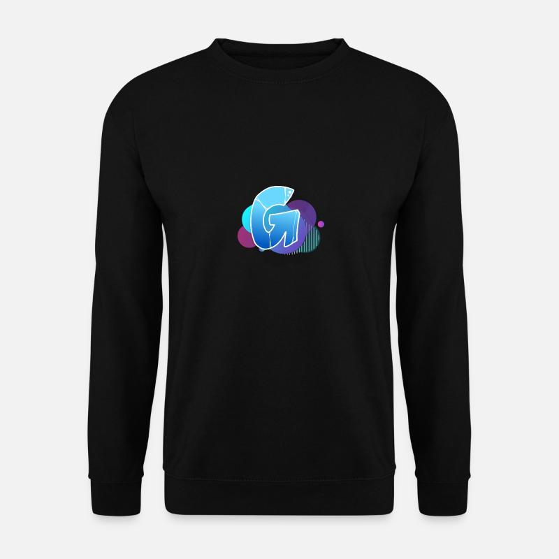 Buchstabe G - Unisex Pullover - Schwarz