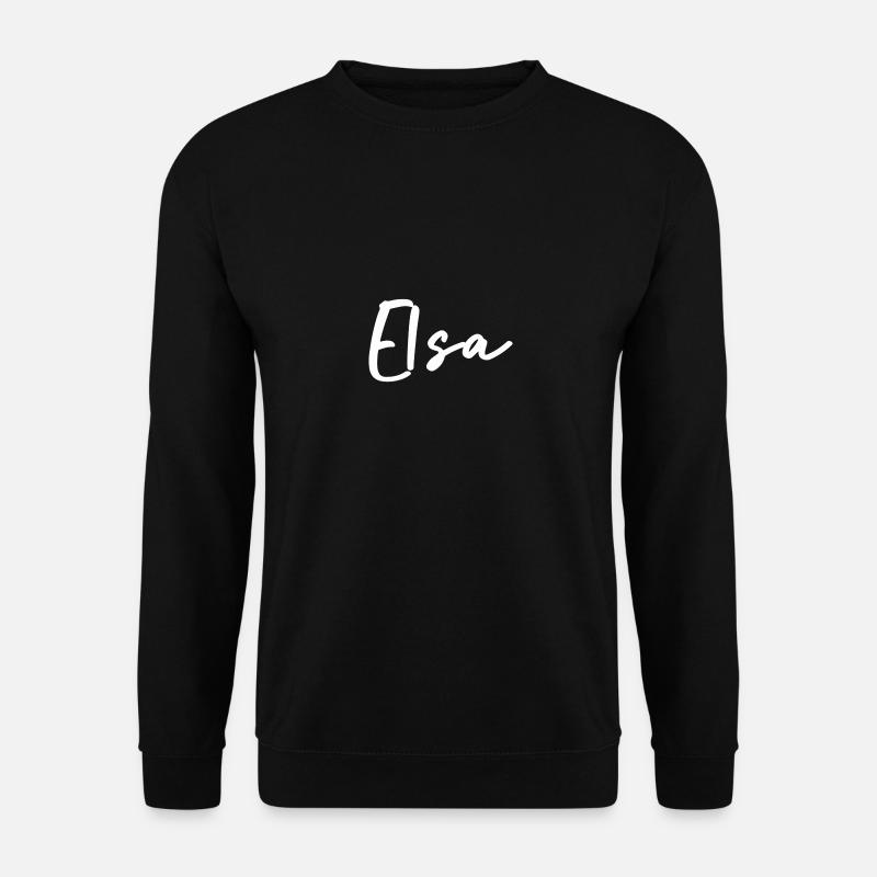 Elsa - Unisex Pullover - Schwarz