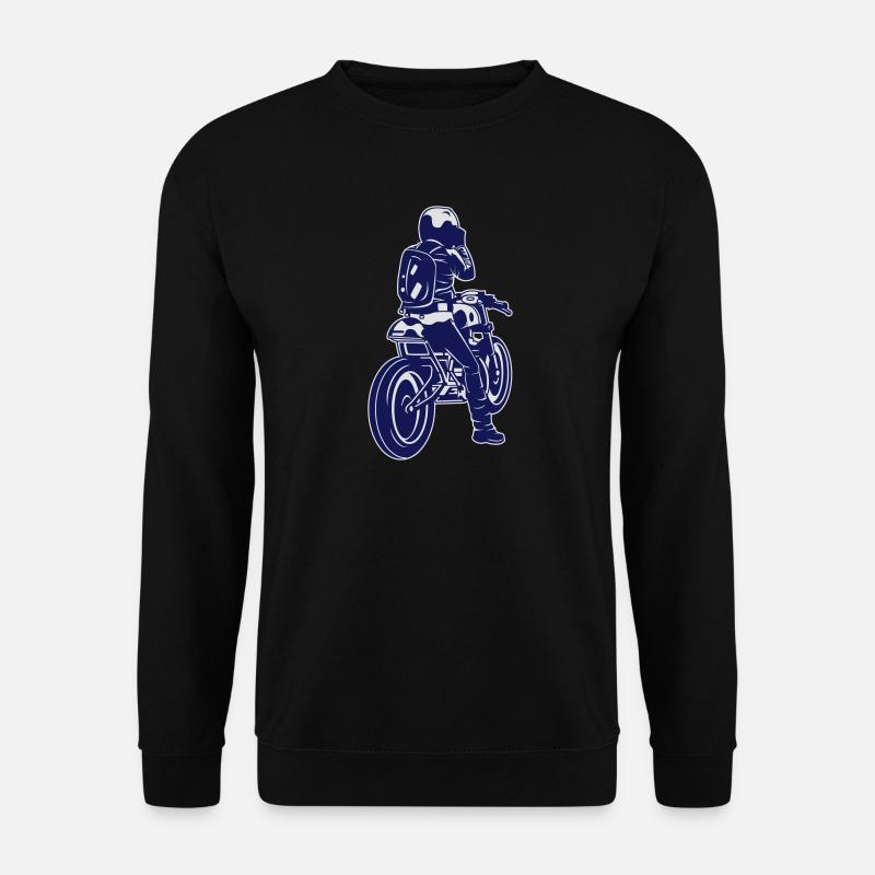 Motorrad - Unisex Pullover - Schwarz