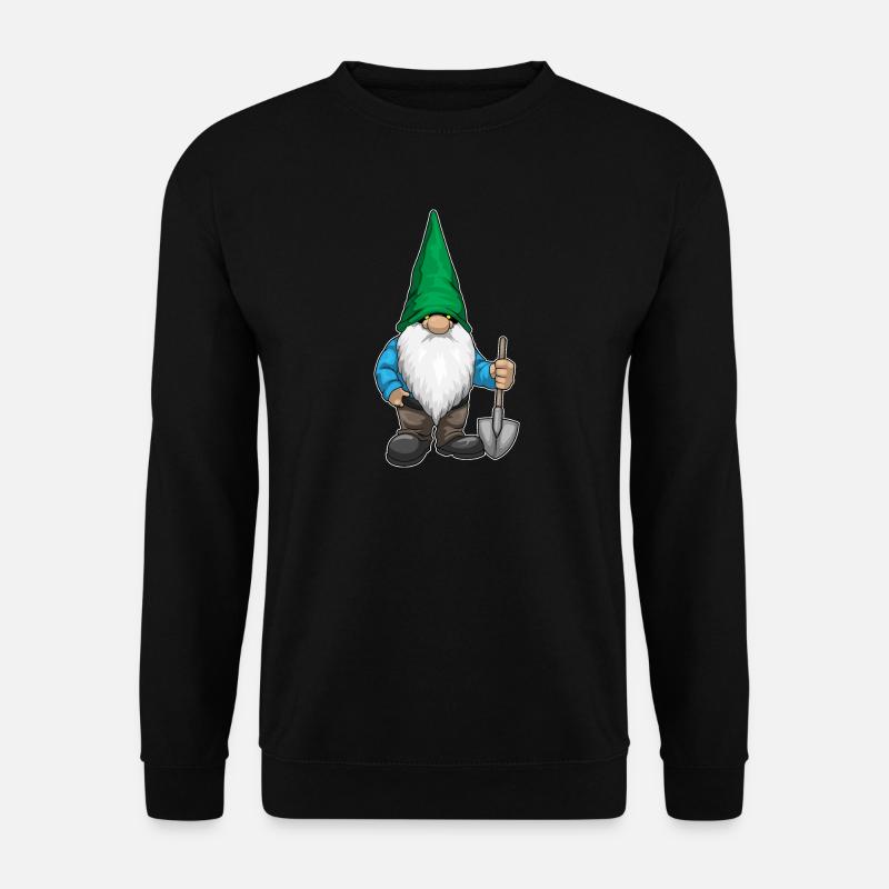 Dwarf Halloween Shovel - Unisex Sweatshirt - black