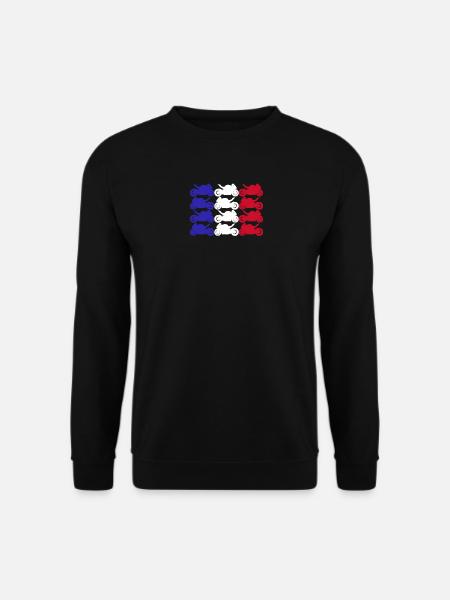 Motorrad Frankreich - Unisex Pullover - Schwarz