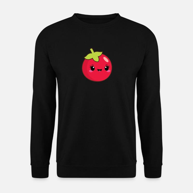 Niedliche Tomate - Unisex Pullover - Schwarz