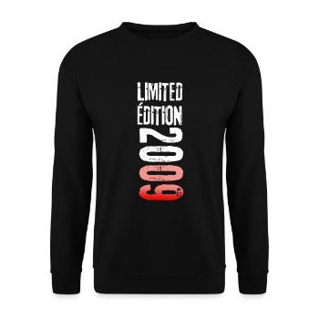LIMITED EDITION 2009 - Sweat-shirt Unisexe - noir - Devant - Alina (178cm) & Michal (187cm)