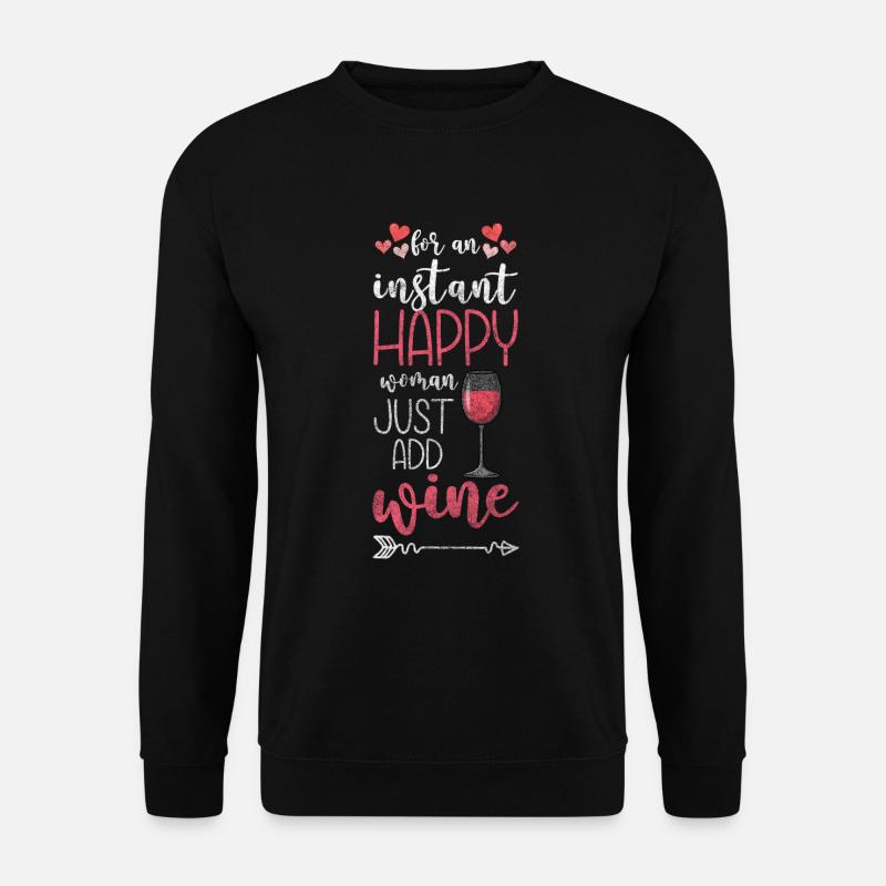 Kleeblatt Optimist - Unisex Pullover - Schwarz