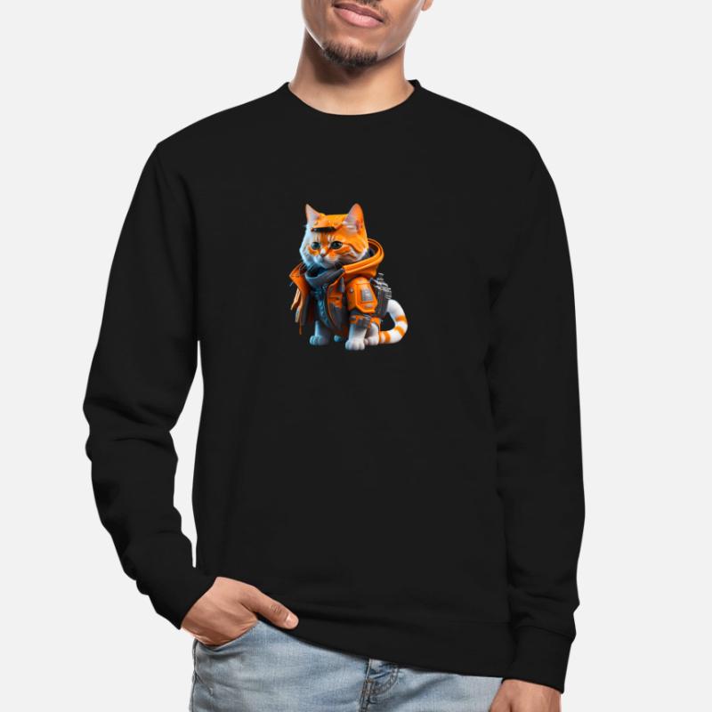Le chat de l’espace Sweat-shirt Unisexe