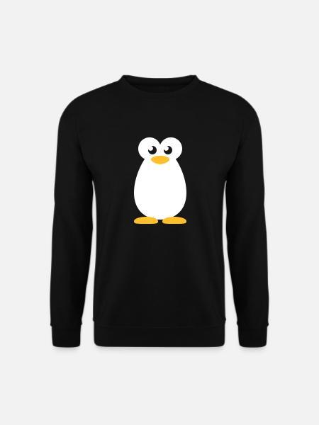Pinguin - Unisex Pullover - Schwarz