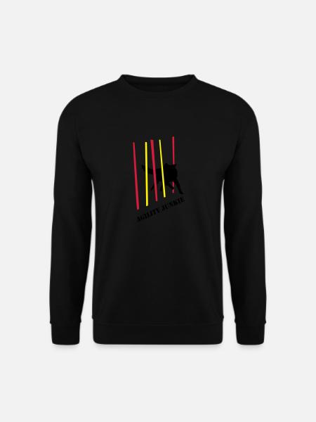 Agility Junkie_2_cb - Unisex Pullover - Schwarz