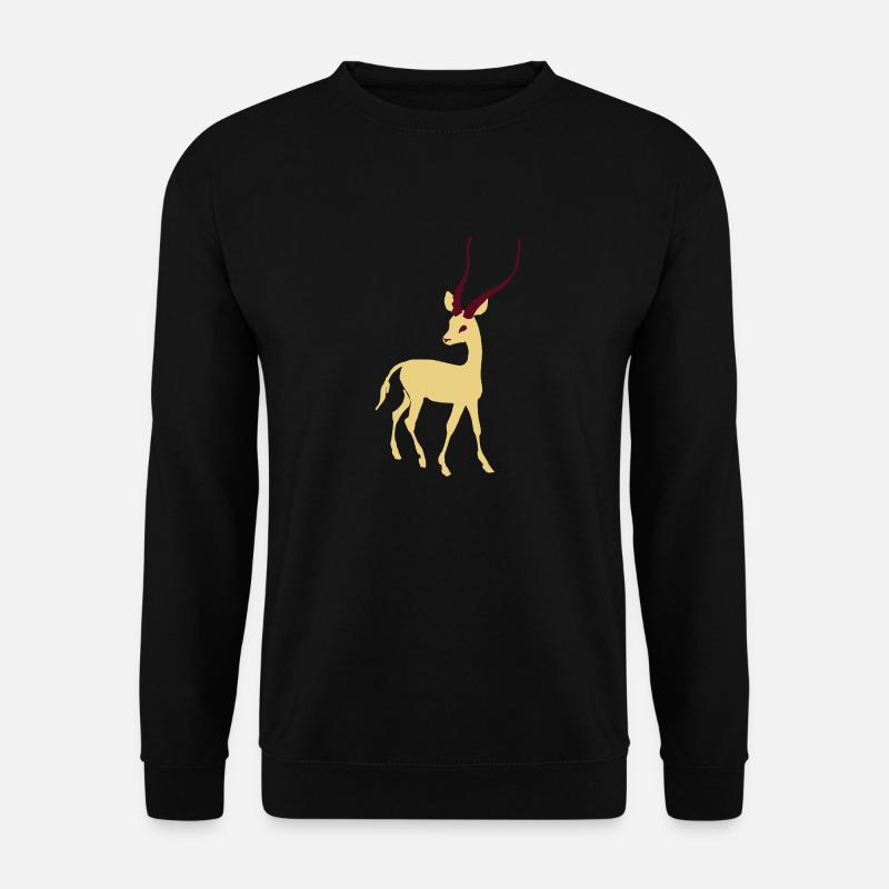 Gazelle - Unisex Pullover - Schwarz