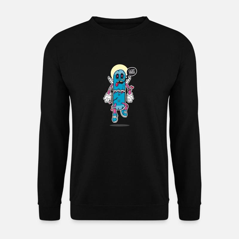 the last skateboard trick - Sweat-shirt Unisexe - noir