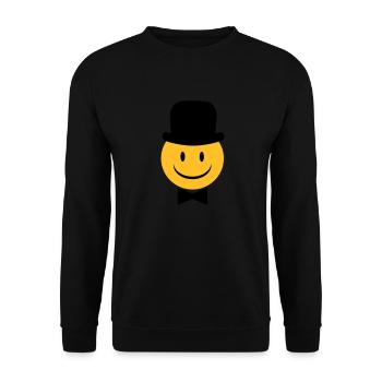 groom - Unisex Sweatshirt - black - Front - Alina (178cm) & Michal (187cm)