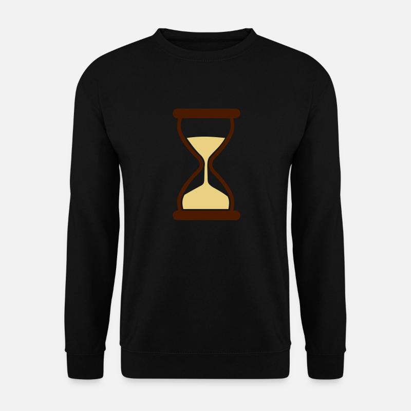 Sanduhr - Unisex Pullover - Schwarz