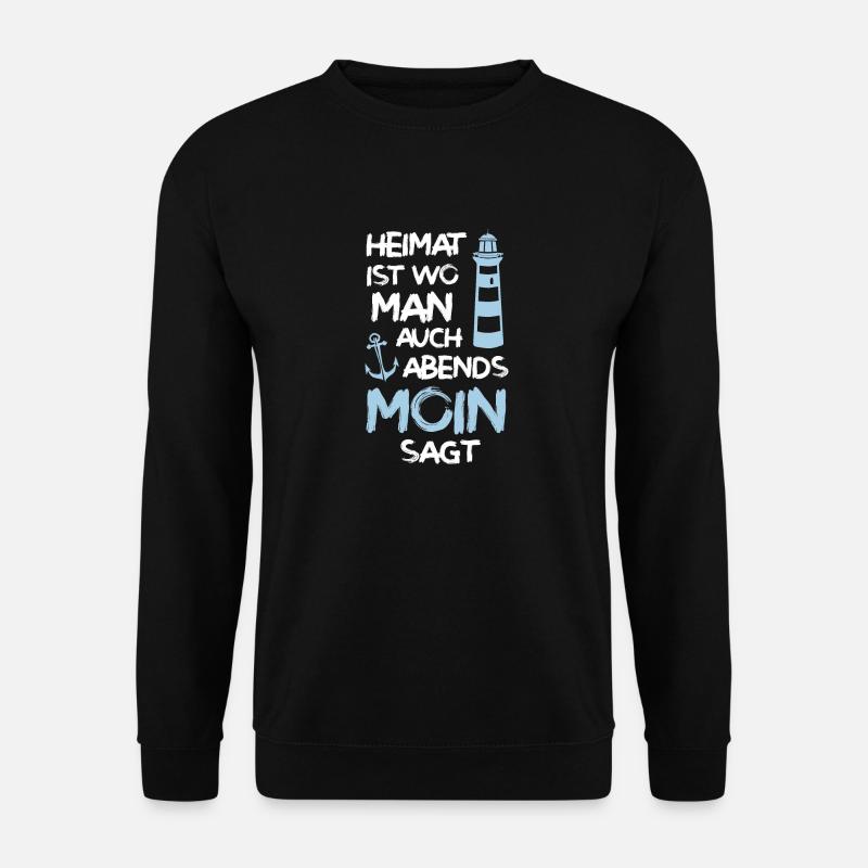 HeimatistMoin - Unisex Pullover - Schwarz