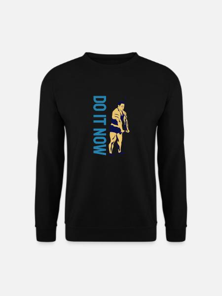 Fitness Do it now - Unisex Sweatshirt - black