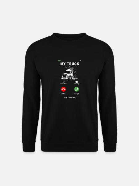 My Truck is calling - Unisex Pullover - Schwarz