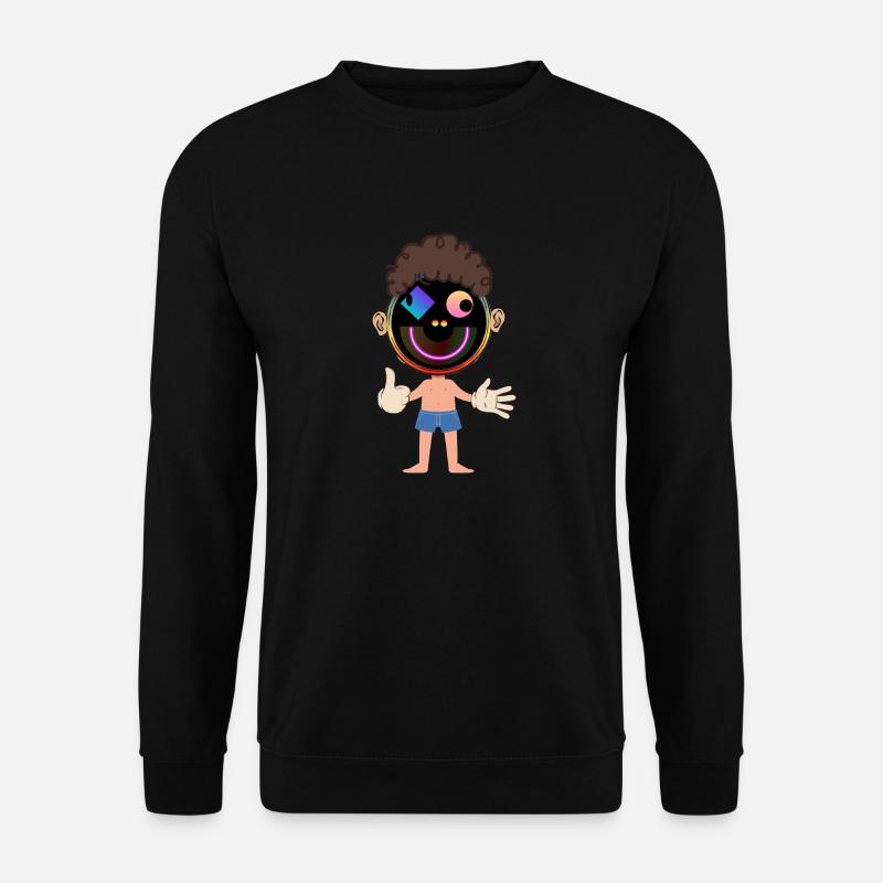 freak thumb up - Unisex Pullover - Schwarz